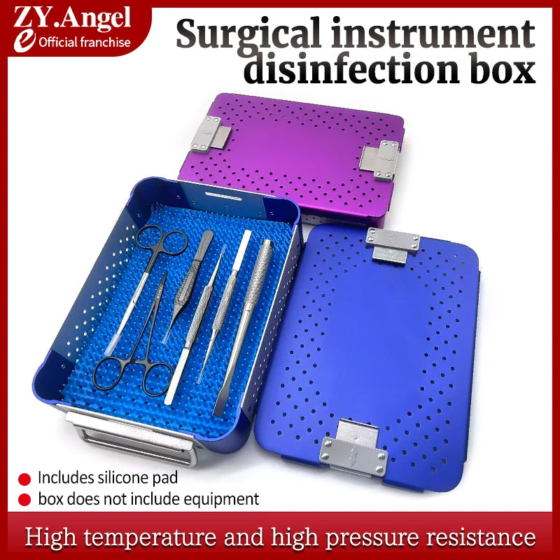 Ophthalmic Instruments Box Pet Dentistry Ophthalmology Surgical Instruments Disinfection Tray Tool Storage Box