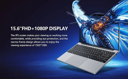 2026 New laptop 15.6 Inch Windows 11 Intel Core i9 9900 16GB RAM 1TB 2TB SSD Fingerprint Unlock Study Office Pc Gaming Laptops