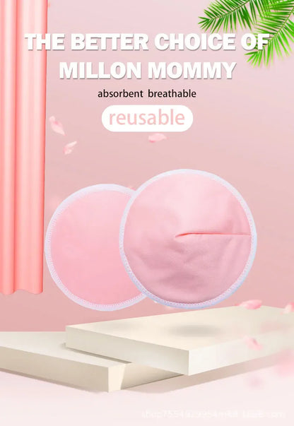 Leak Proof Washable Dry and Anti Overflow Breast Pad for Pregnant Women Reusable Breast Patch Pad for Pregnant Women