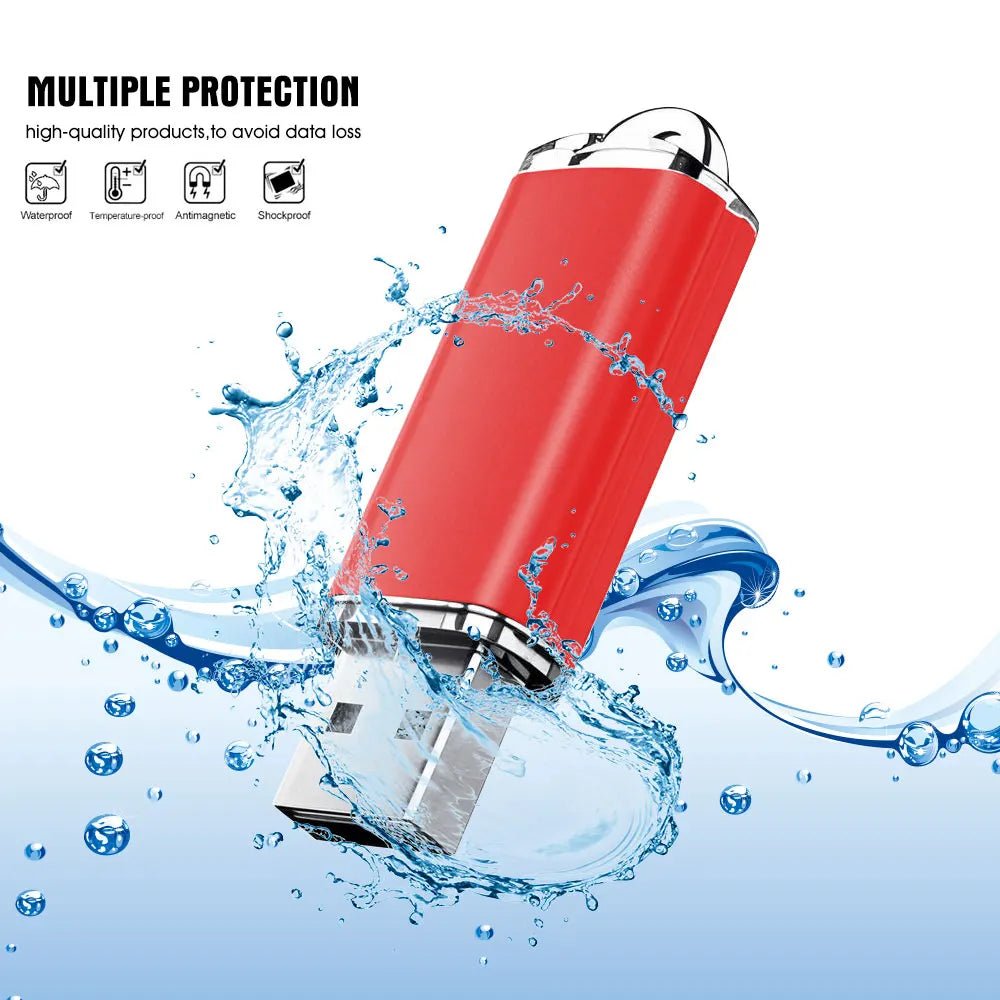 Promotion Metal USB 3.0 Flash Drive High Speed Pen Drive 128GB 64GB USB Stick 3.0 32GB 16GB 8GB Flash Drive Pendrive