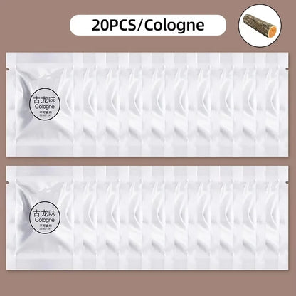 50/40/30/20/10pcs Car Air Freshener Supplement 7 Pcs/Lot Solid Car Perfume Car Air Conditioner Vent Auto Ocean Refill Air Outle