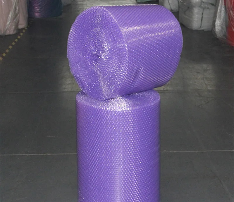 30cmx5/10meter/ Roll Purple Color Bubble Mailers for Packging Shockpoof Gift Box Bag Packing Wrap Love Heart Bubble Film Mailing