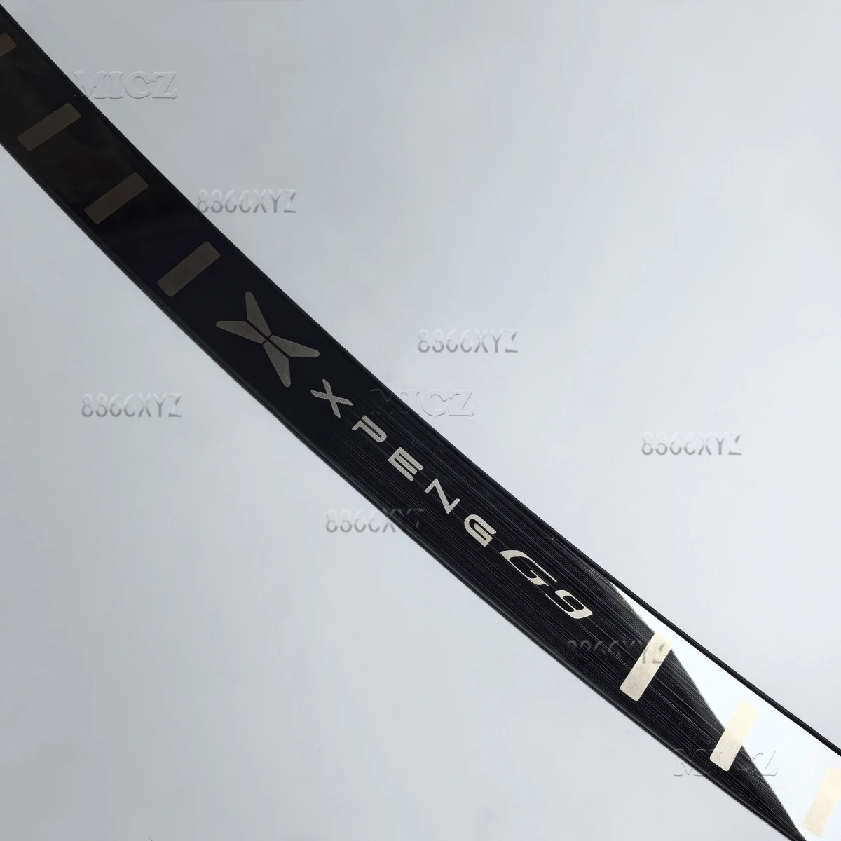 Car styling Rear Bumper Protector Sill Trunk Rear guard Tread Plate Trim For XPENG G9 2022 2023