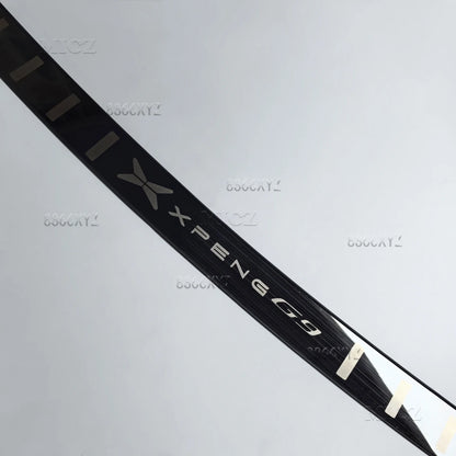 Car styling Rear Bumper Protector Sill Trunk Rear guard Tread Plate Trim For XPENG G9 2022 2023