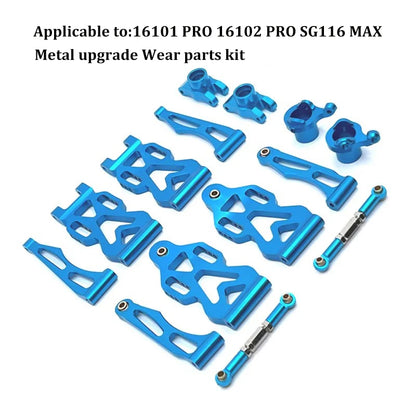 16101 PRO 16102 PRO SG116 MAX PRO RC Car 1:16 Blue Upgraded Metal Spare Parts Model 4WD/ Original Spare Parts Drive Shaft Gear