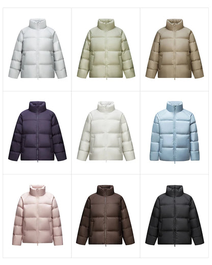 Semir Down Jacket Men Women 2026 Winter New Light Short Coat Three-Proof Thermal Puffer Coat Couple Top Trendy Down Jacket