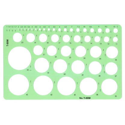 Jewelry Design Template Diamond Gemstone Drafting Ruler Kit Formwork Rulers Professional Designer Tools Supplies T-777-1 T-777-2