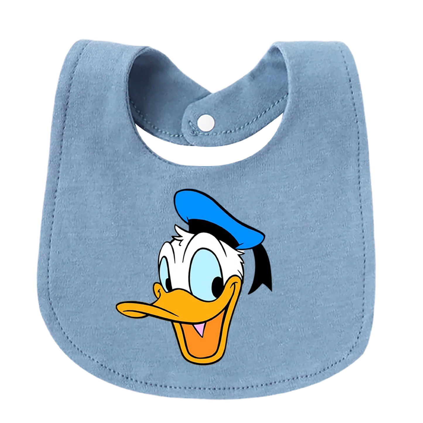 Baby Bib 100% Cotton Soft Absorbent Baby Bib U-Shaped Baby Bib Suitable for Use by Newborns to Children Aged 3 Years for Feeding