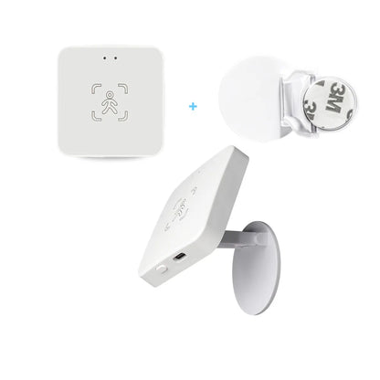 Tuya Zigbee/WiFi Smart Human Presence Sensor 24Ghz MmWave Radar Detection Luminance/Distance Support Home Assistant