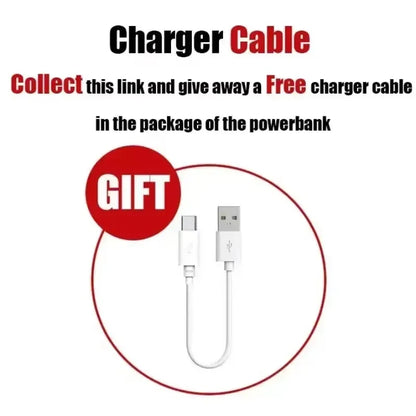 Lenovo 500000mAh Power Bank 140W Super Fast Charging Powerbank Portable External Battery Charger For Xiaomi iPhone 2027New