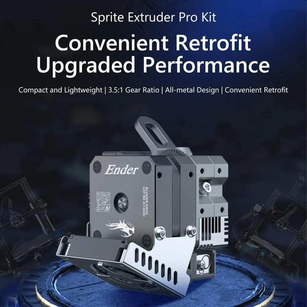 Creality Sprite Extruder Pro Kit Dual Gear Direct Drive Extruder for Ender 3 / 3 Pro / 3 Max / 3 V2