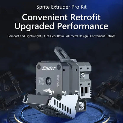 Creality Sprite Extruder Pro Kit Dual Gear Direct Drive Extruder for Ender 3 / 3 Pro / 3 Max / 3 V2