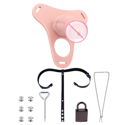 ANOSX Multi-styles Penis Sleeve Realistic Dildo Sheath Silicone Male Chastity Cage With Lockable Secure Chastity Belt BDSM Toy