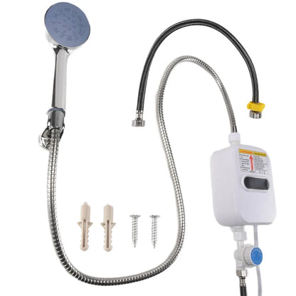 Electric Thankless Instant Hot Water Heater 3 Seconds Instant Heating 3500W Bathroom Faucet Tap Heating US Plug 110V