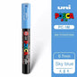 1pcs Japan UNI POSCA Markers PC-1M/3M/5M Acrylic Graffiti Pen Waterproof DIY Stackable Color Art Painting School Supplies
