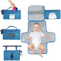 Portable Diaper Changing Pad Portable Baby Changing Pad with Pockets Waterproof Travel Diaper Changing Station Kit Baby Gifts