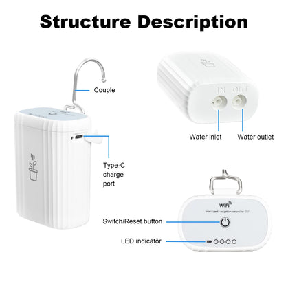 WiFi Smart Life Automatic Drip Irrigation System Kit Garden Irrigation Controller Plant Phone APP Control Watering Timer Device