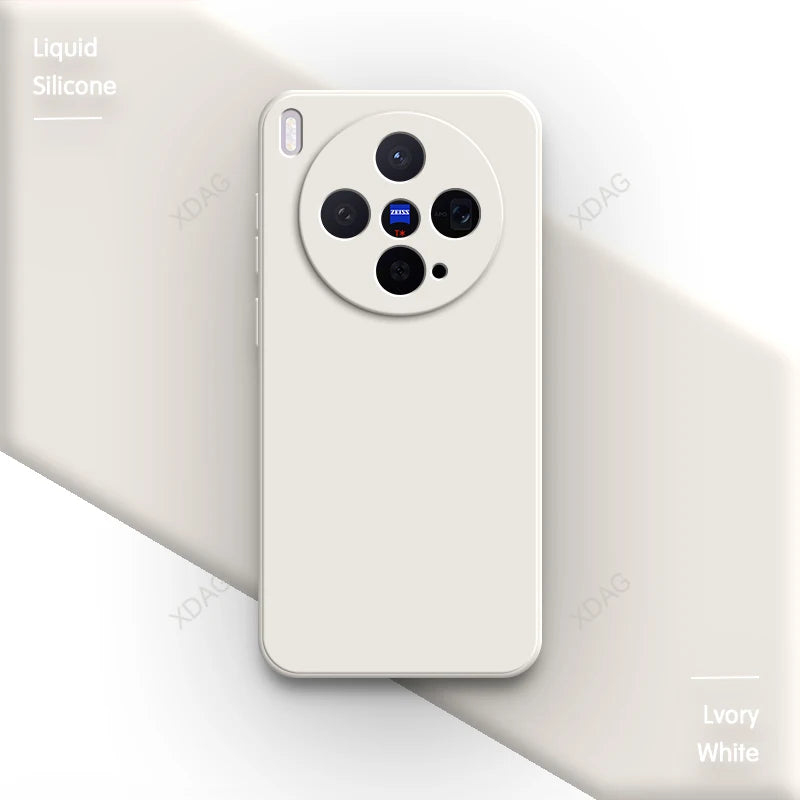 Soft Silicone Classic Case for VIVO X300 5G X300 Pro 5G Original Square Liquid Camera Protection High Qualtiy X300Pro Back Cover