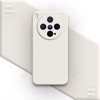 Soft Silicone Classic Case for VIVO X300 5G X300 Pro 5G Original Square Liquid Camera Protection High Qualtiy X300Pro Back Cover
