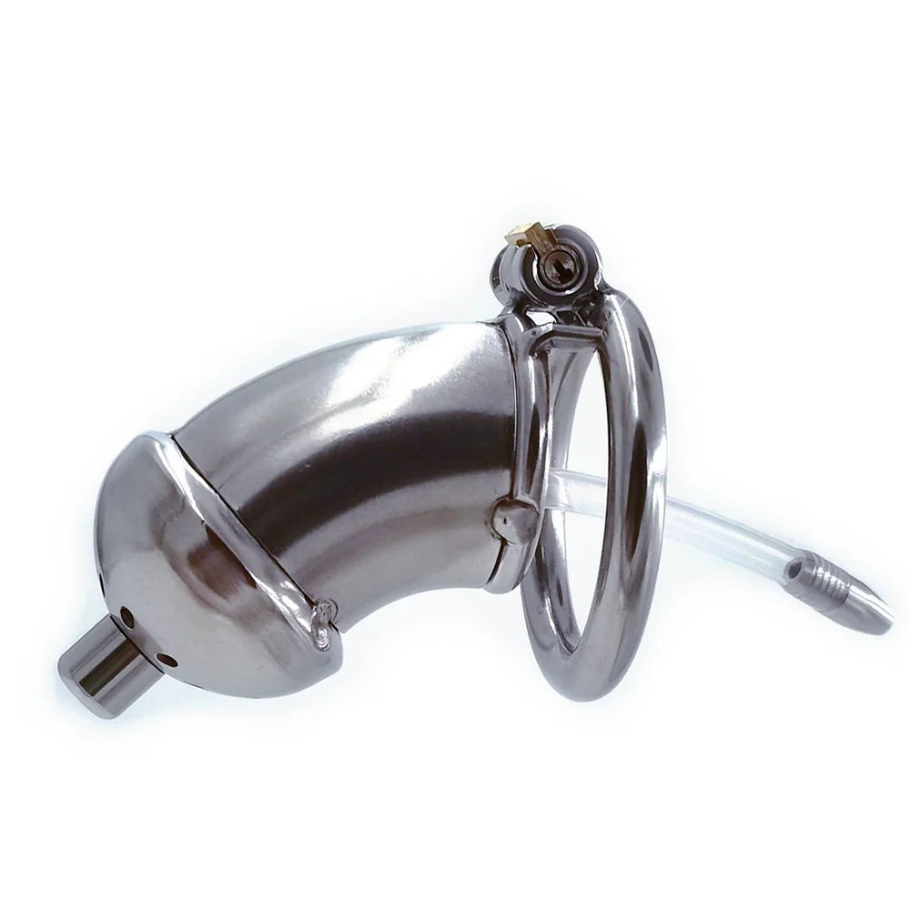New Male Chastity Device Cock Cage Real Stainless steel chastity Belt Penis cage Drop shipping