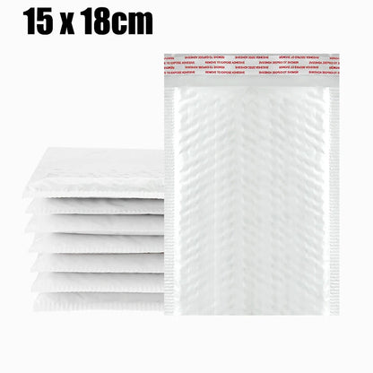 Universal Shipping Bags White Foam Envelope Adhesive Mailing Waterproof Bag Padded Envelopes for Magazine Lined Bubble Mailer