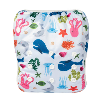 U Pick Alvababy Big Size Swim Diaper Swimsuit Cool Fashion Reusable Swim Nappy for Babies 0-3 years Old