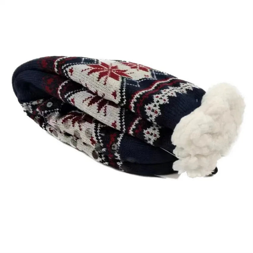 Winter Socks Mens Fluffy Warm Short Plus Velvet Soft Thermal Non Slip Floor Fuzzy Sock Male Thickened Gifts 2023 New In