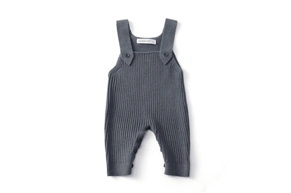 MILANCEL New Spring Baby Overall 3M-6Y Solid Color Infant Girls Knit Rompers 6 Colors Versatile Children Suspenders Jumpsuit