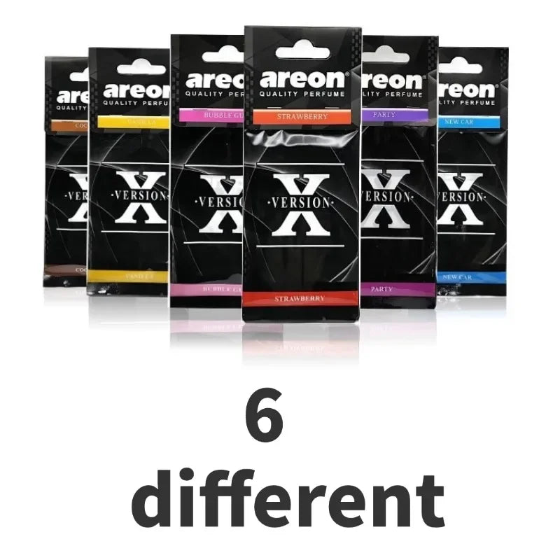 Our High-Quality [Shape X] car air fresheners, which can be used as decorations for car rearview mirrors, are available in sets