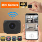 4K 1080P HD Mini WiFi Camera AP Hotspot Remote Monitor Portable Small Camcorder Home Security Surveillance Smart Camera 2026