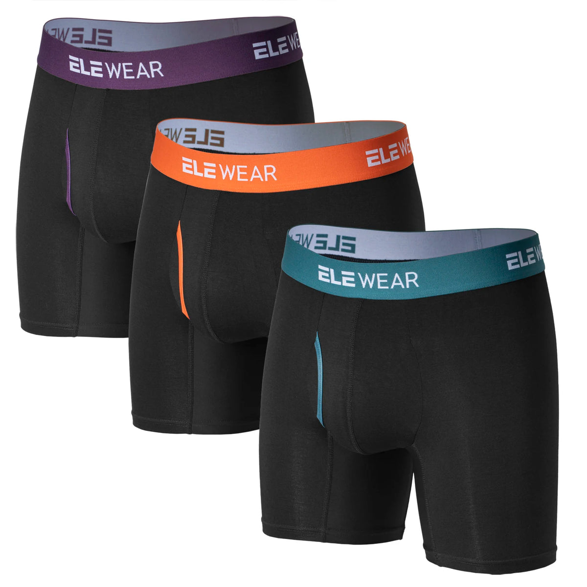 Bamboo Men Underwear Boxers With Opening Breathable Boxershorts Men's Panties Underpants Plus Size Fashion Boxers Brief