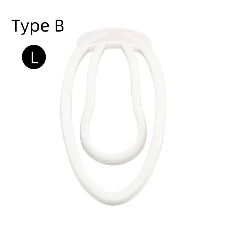 Invisible Chastity Lock Cage with Hollow No Bulge Comfort Fit Underwear for Women Gay BDSM Pussy Training Clip