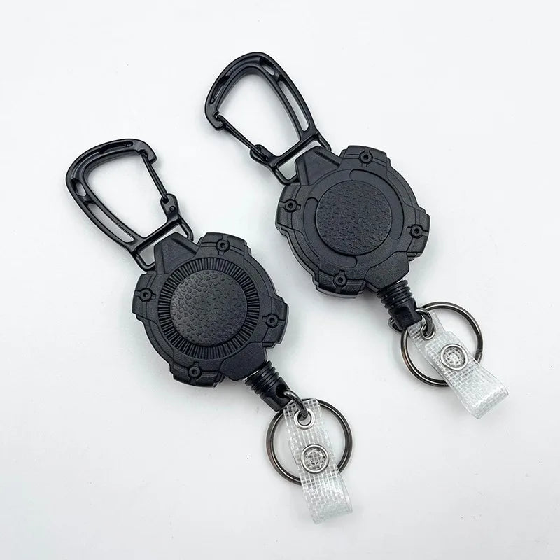 1/2 PCS Badge Reel Clip Credit Card Cover Bus Card Cover Case Retractable Badge Holder Badge Clip Heavy Duty ID Holder