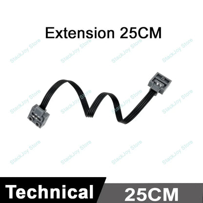 MOC Power Functions M/L/XL Motor Battery Box IR Remote Receiver for RC Car Robot Model Building Blocks Technical Modified Parts