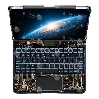 360° Rotate Magic Keyboard For iPad Pro 11 2024 2022 Air 4 5 6 7 For iPad 12.9 13 10th Generation 11th A16 2025 6th 5th 4th Gen