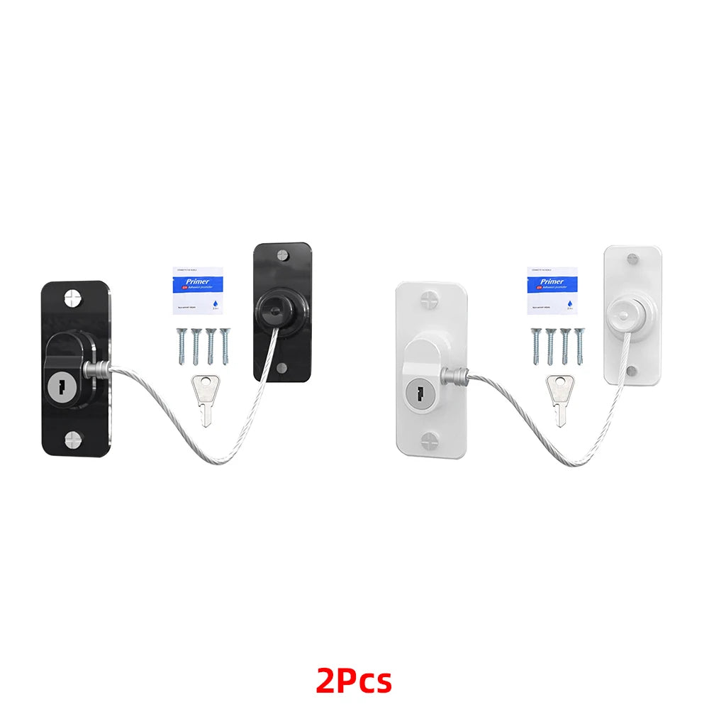 4/8Pcs/lot Child Protection Baby Safety Window Lock   Child Safety Locks Protection for Windows From Children Lock