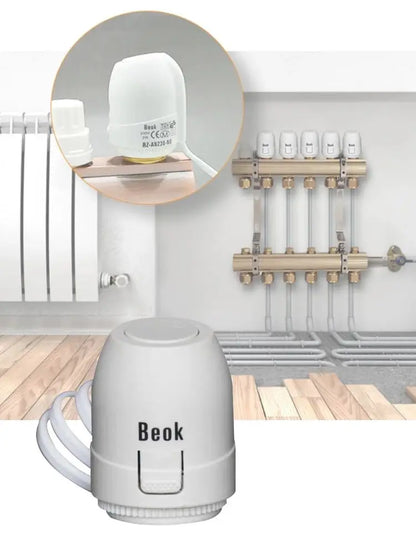 Beok Thermal Actuator 230V Normally Open and Normally Closed Actuators for Water Heating System Underfloor Heating