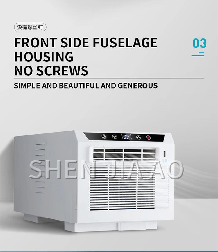 USB Fast Charging Free Installation Remote Control Timing For Home Office HHR-20 Mini Portable Mobile Cooling Air Conditioner
