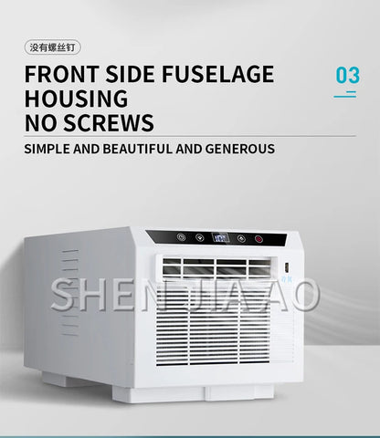 USB Fast Charging Free Installation Remote Control Timing For Home Office HHR-20 Mini Portable Mobile Cooling Air Conditioner
