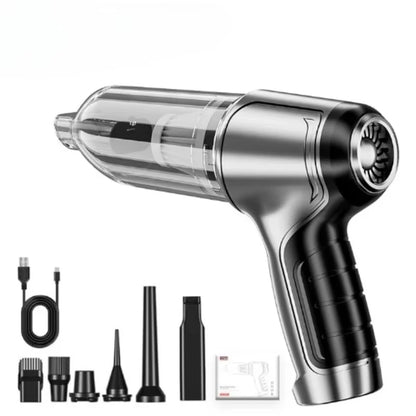 EAFC 12000PA Car Wireless Vacuum Cleaner Strong Suction Handheld Wet Dry Auto Vacuum Home & Car Dual Use Mini Home Appliance