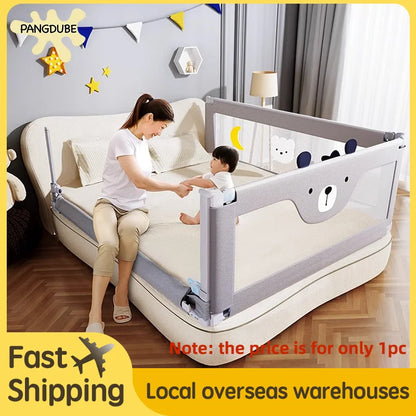 PANGDUBE 1pc Baby Safety Bed Barrier Parents Bed Guardrail for Kid Railings for Safety Bed for Children Bed Guard Bed Fence