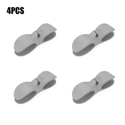 MAOYYE 6pcs/4pcs Cable Winder Cable Clip Holder Cable Organizer Easy To Install Multi-function Suitable For Kitchen Appliances