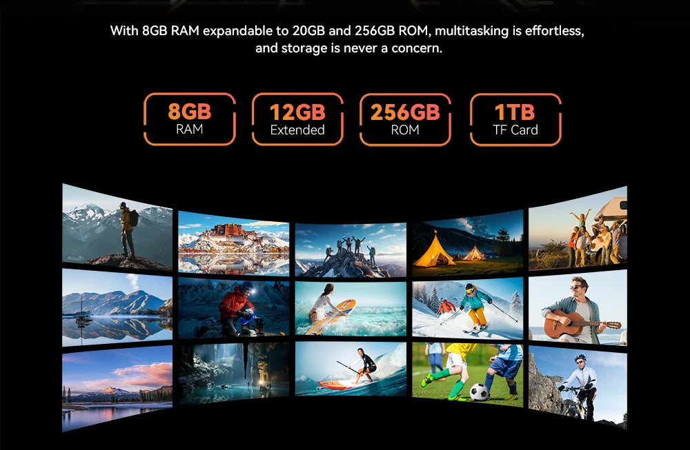 [Shipping From Poland] Cubot KingKong ACE 5 Android 16  10200mAh Rugged Smartphone 20GB(8+12) RAM 256GB ROM 6.745" 120Hz NFC