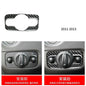 Fit for Ford Fusion Mondeo 2013–2019 Carbon Fiber Style ABS Interior Panel Cover Trim Stickers Car Decor Accessories