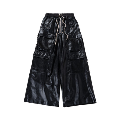 Owen Seak Men Cargo Pants Casual Loose Gothic Men's Trousers Autumn High Street Black Long Pant Size XL