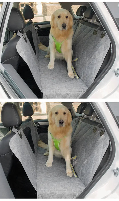 Universal Dog Car Seat Cover Waterproof Pet Car Seat Back Row Dog Pad Hammock Vehicle Rear Cover Cushion for Dogs Safety Pad