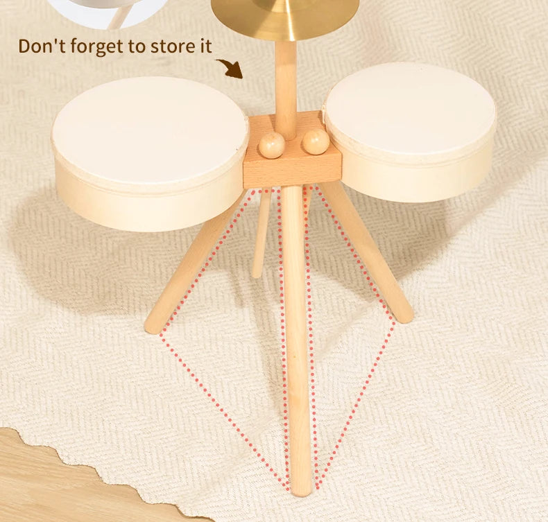 Kids Drum Set Musical Toys for Boy Girl Music Toys Educational Percussion Toy Kids Musical Instruments