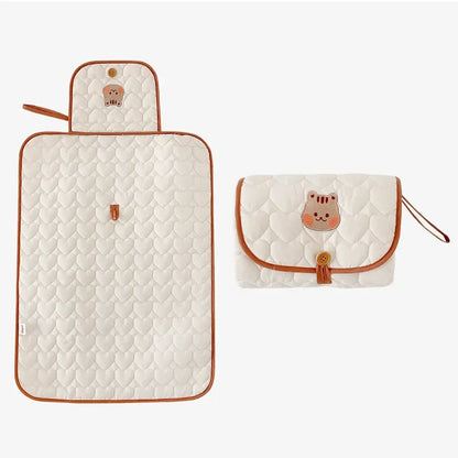 Foldable Baby Diaper Changing Pad Waterproof Newborn Nappy Changing Mat Travel Diaper Change Sheet Bedding Urine Pads Breathable