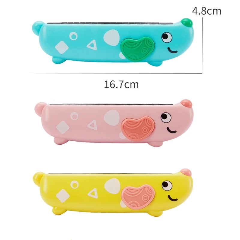 Children's Puppy Harmonica Musical Instrument Toy Educational Early Education Music Teaching Aids Children's Birthday Gift