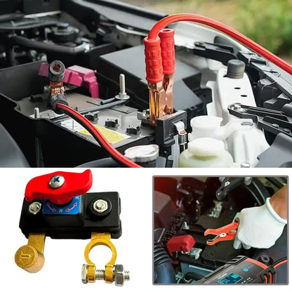 12/24V Car Battery Disconnect Switch Manual Automatic Circuit Breaker Anti-Power Off Leakage Protector Universal Auto Parts